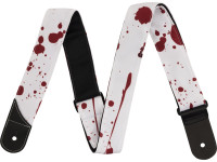 Jackson Splatter Strap White and Red, 2 Jackson Splatter Strap White and Red, 2